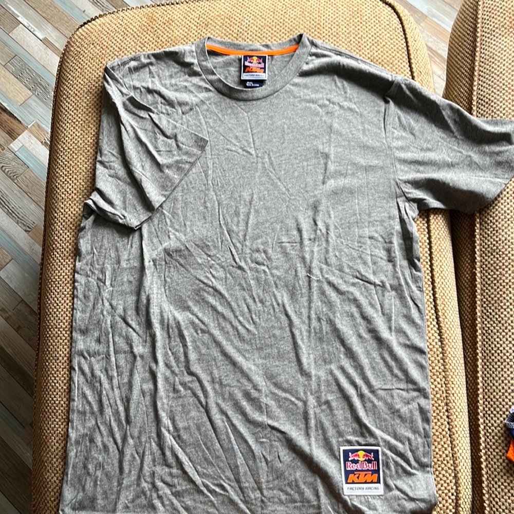 Red Bull Racing Gray Short Sleeve Tee